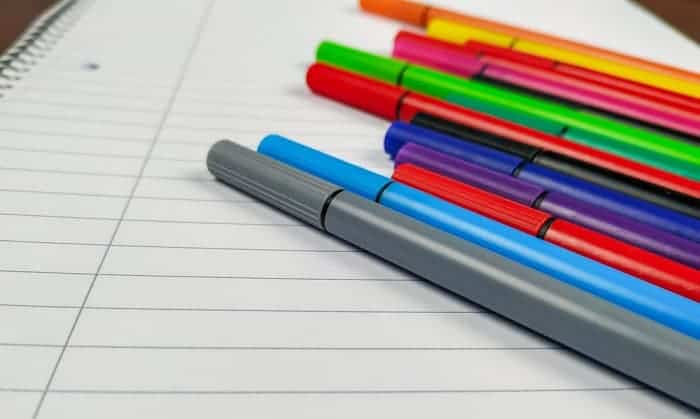 最适合做笔记的彩色笔